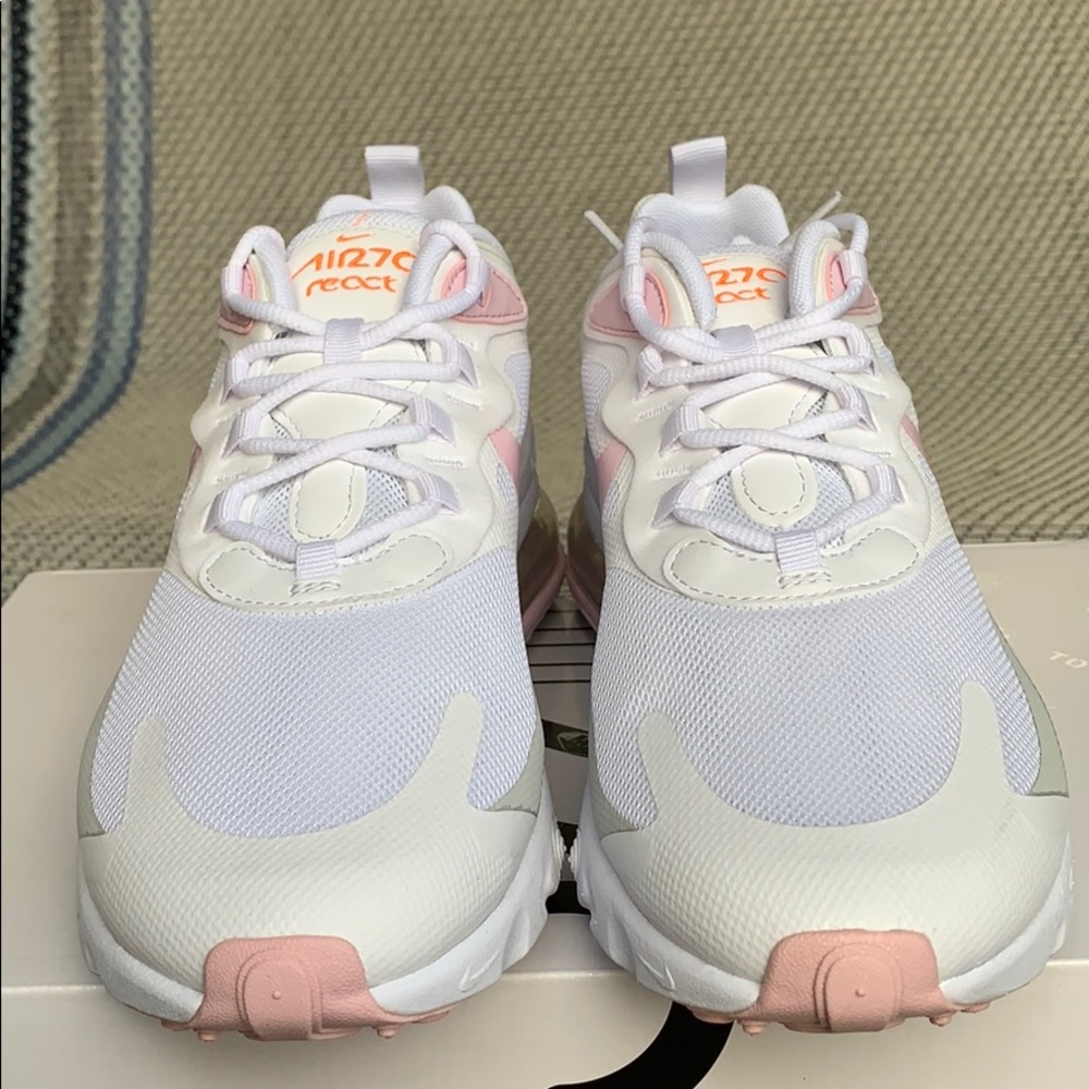 WMNS NIKE AIR MAX 270 REACT white/pink foam-total - Picture 8 of 16